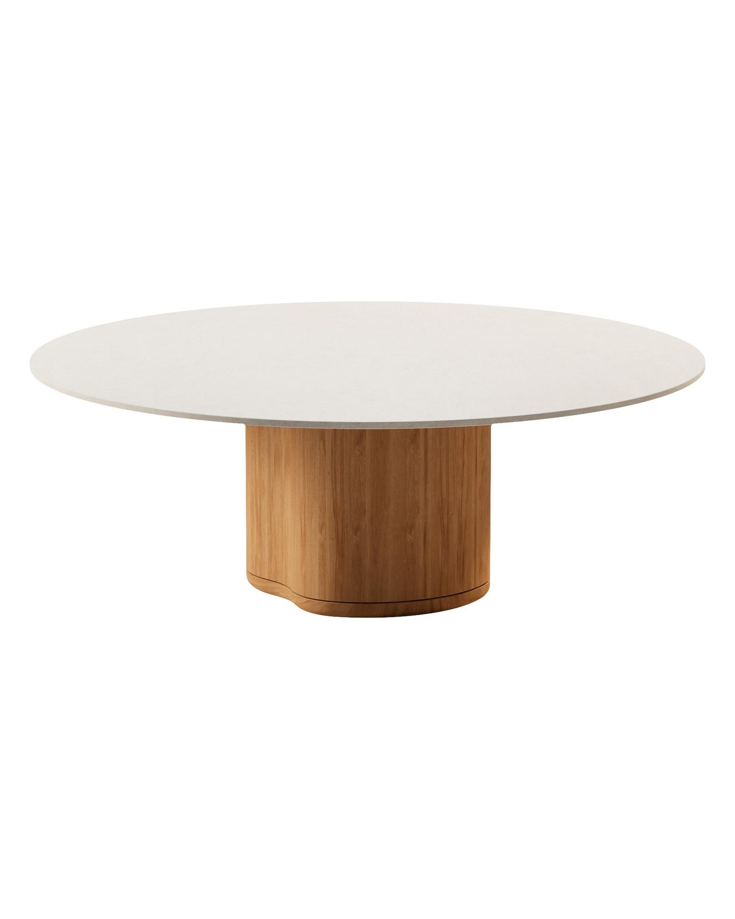 Ogado low dining table ø148, Manutti