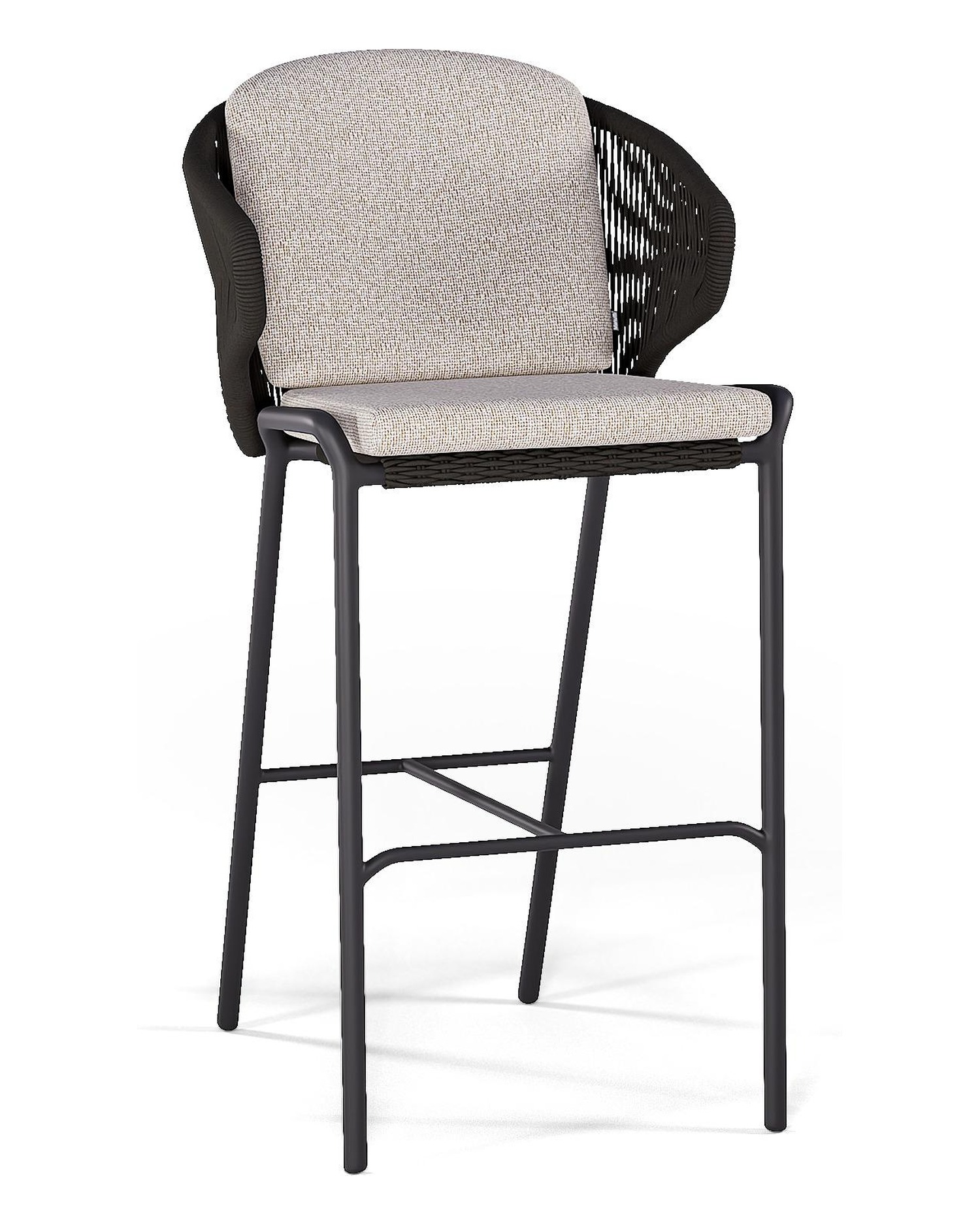 Radoc bar stool with back, Manutti