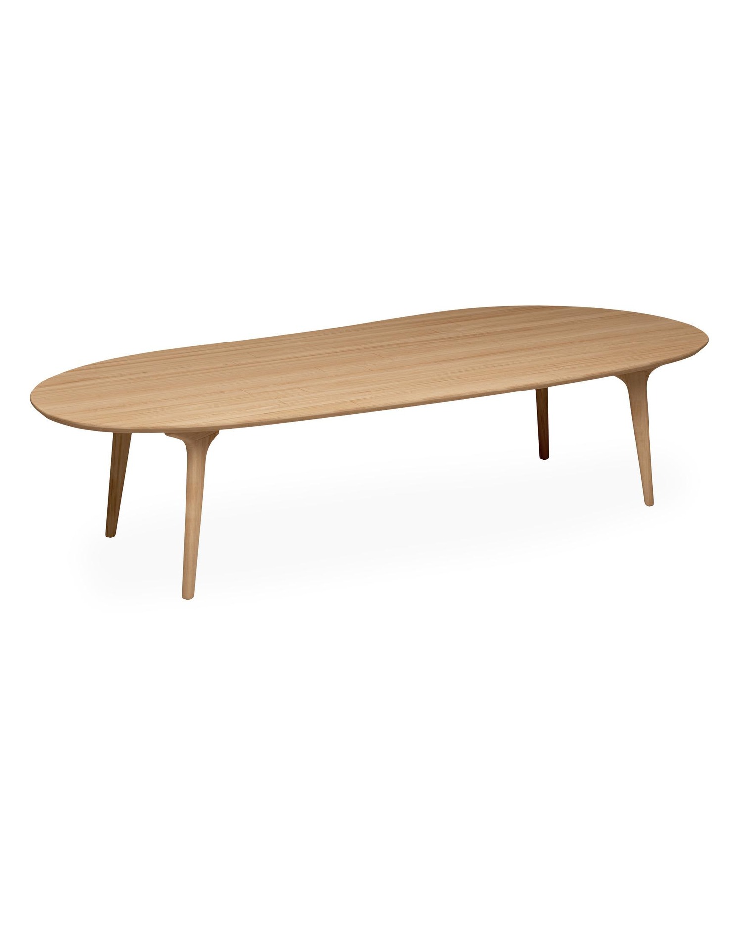 Torsa organic dining table 310×135 h75, Manutti