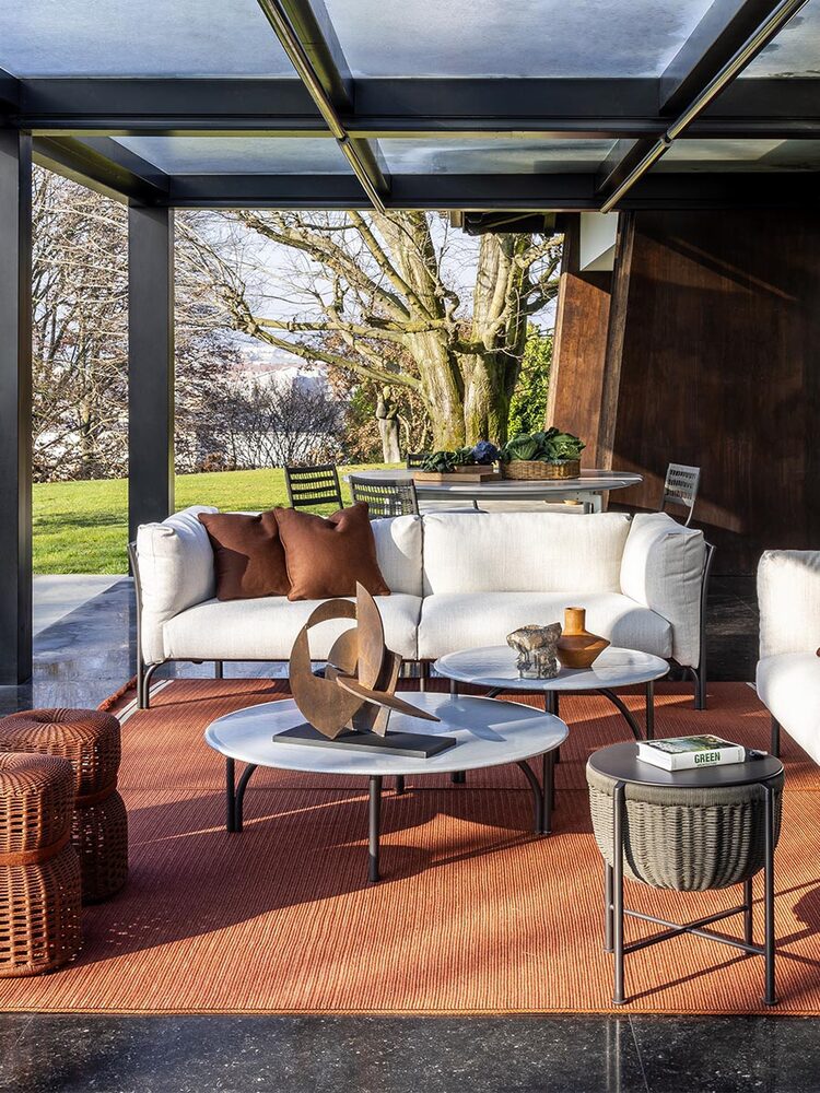 Cestlavie Outdoor low table with lounge seating