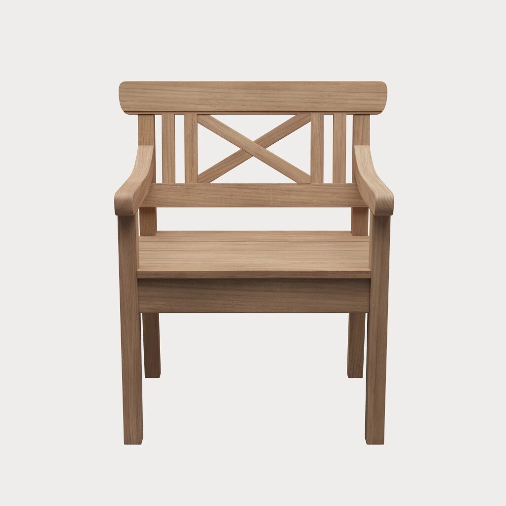 Drachmann folding chair detail