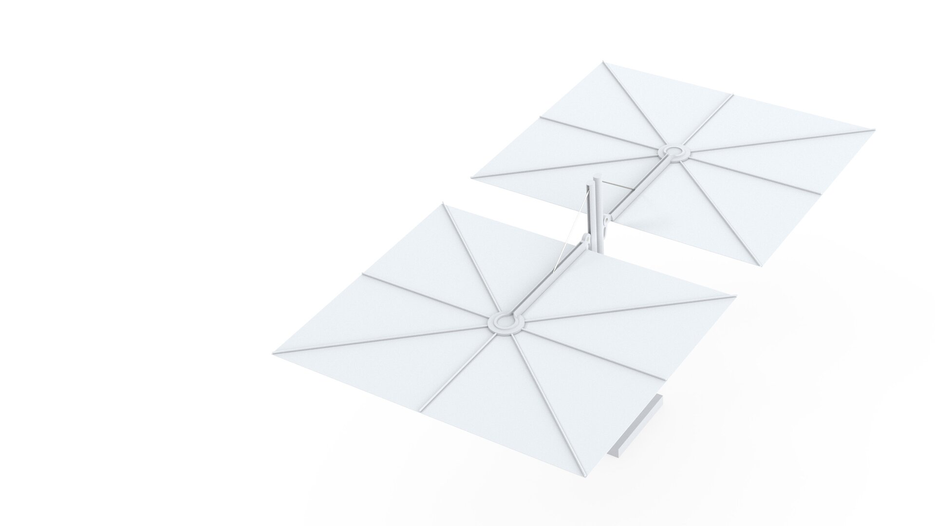 Spectra opposite SQ3M cantilever umbrella